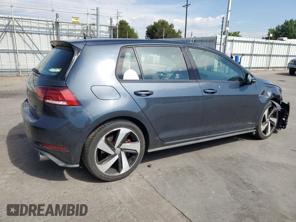 2019 Volkswagen Golf GTI S with VIN 3VW6T7AU2KM022686, listed as a Copart auction lot 63297634 with 25,586 mi miles and Salvage Title. Bid and sale history available at carsss.com. Image 3.