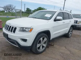 2014 Jeep Grand Cherokee Limited with VIN 1C4RJEBM5EC467633, listed as a IAAI auction lot 41970462 with 151,983 mi miles. Bid and sale history available at carsss.com. Image 17.