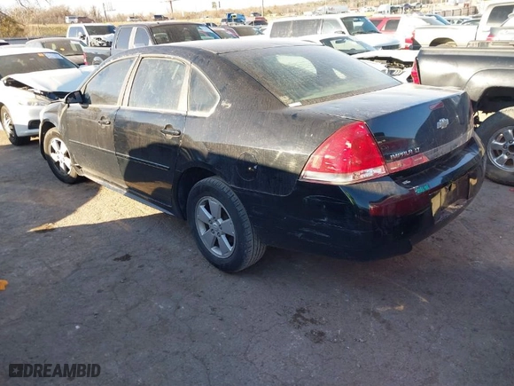2009 Chevrolet Impala 3.5L LT with VIN 2G1WT57N491322635, listed as a IAAI auction lot 41146914 with NaN miles. Bid and sale history available at carsss.com. Image 3.
