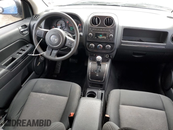 2012 Jeep Compass Sport with VIN 1C4NJCBB0CD657106, listed as a Copart auction lot 88477015 with 148,028 mi miles and Salvage Title. Bid and sale history available at carsss.com. Image 8.