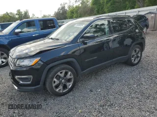 2020 Jeep Compass Limited with VIN 3C4NJCCB3LT152654, listed as a Copart auction lot 49408425 with 108,001 mi miles and Salvage Title. Bid and sale history available at carsss.com. Image 1.