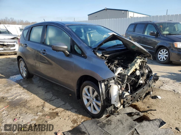 2016 Nissan Note S with VIN 3N1CE2CP8GL390963, listed as a Copart auction lot 89125905 with Not Provided miles and Non Repairable. Bid and sale history available at DreamBid. Image 4.