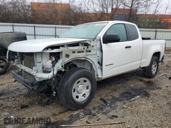 2020 Chevrolet Colorado 4WD Work Truck with VIN 1GCHTBEA4L1232705, listed as a Copart auction lot 82956594 with 110,126 mi miles and Salvage Title. Bid and sale history available at carsss.com. Image 1.