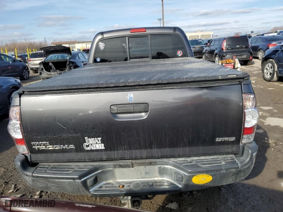 2012 Toyota Tacoma with VIN 5TFTX4CNXCX012529, listed as a Copart auction lot 43780475 with 131,140 mi miles and Salvage Title. Bid and sale history available at carsss.com. Image 6.