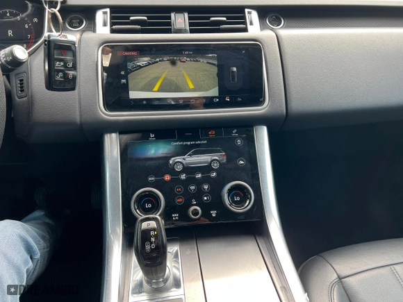 2018 Land Rover Range Rover Sport SE with VIN SALWG2RV0JA410821, listed as a Copart auction lot 49141765 with 96,065 mi miles and Clean Title. Bid and sale history available at carsss.com. Image 9.