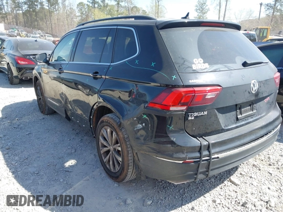 2018 Volkswagen Tiguan SEL with VIN 3VV3B7AX9JM095251, listed as a IAAI auction lot 41871121 with 59,000 mi miles and . Bid and sale history available at DreamBid. Image 3.