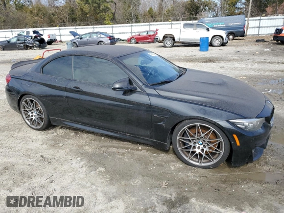 2018 BMW M4 z VIN WBS4Z9C59JEA24378, wystawiony jako Copart lot #45688245 z przebiegiem Nie podano mil oraz Szkoda całkowita • Salvage title. Historia ofert i sprzedaży dostępna na DreamBid. Obrazek 4.
