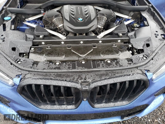 2020 BMW X6 M50i with VIN 5UXCY8C07L9B45473, listed as a Copart auction lot 73403164 with 0 mi miles and Salvage Title. Bid and sale history available at carsss.com. Image 13.