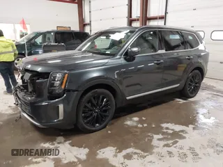 2021 Kia Telluride SX with VIN 5XYP5DHC3MG192018, listed as a IAAI auction lot 41864429 with 79,600 mi miles. Bid and sale history available at carsss.com. Image 18.