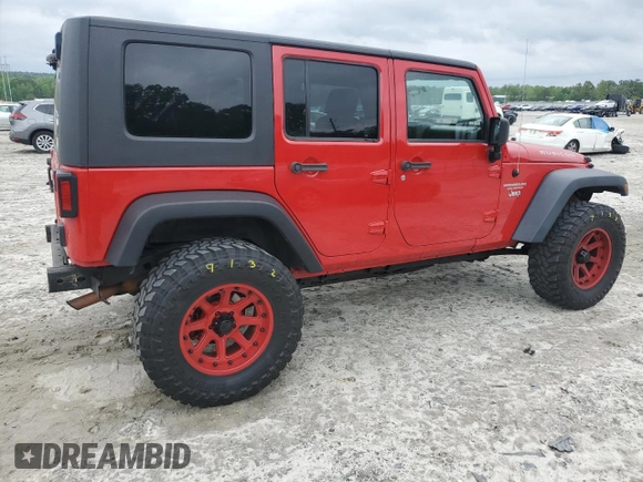 2008 Jeep Wrangler Unlimited X with VIN 1J4GA39118L607733, listed as a Copart auction lot 54506485 with 114,975 mi miles and Salvage Title. Bid and sale history available at DreamBid. Image 3.