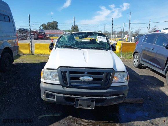 2007 Ford Ranger XL with VIN 1FTYR10D77PA59405, listed as a IAAI auction lot 41495800 with 125,849 mi miles. Bid and sale history available at carsss.com. Image 12.