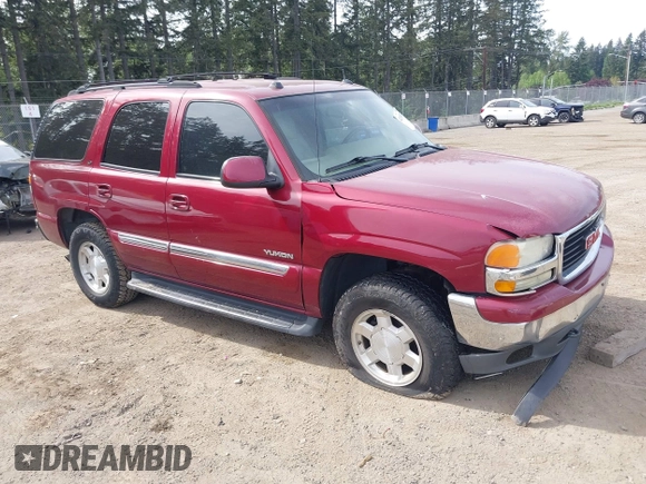 2005 GMC Yukon SLT z VIN 1GKEK13T25J164173, wystawiony jako IAAI lot #42241124 z przebiegiem 220 313 mil mil oraz . Historia ofert i sprzedaży dostępna na DreamBid. Obrazek 1.