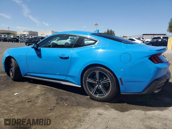 2024 Ford Mustang EcoBoost with VIN 1FA6P8TH0R5133689, listed as a Copart auction lot 53570615 with 25,157 mi miles and Clean Title. Bid and sale history available at DreamBid. Image 2.