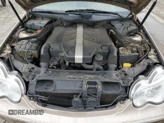 2001 Mercedes-Benz C 320 with VIN WDBRF64J61F054850, listed as a Copart auction lot 51119775 with 191,227 mi miles and Salvage Title. Bid and sale history available at DreamBid. Image 11.