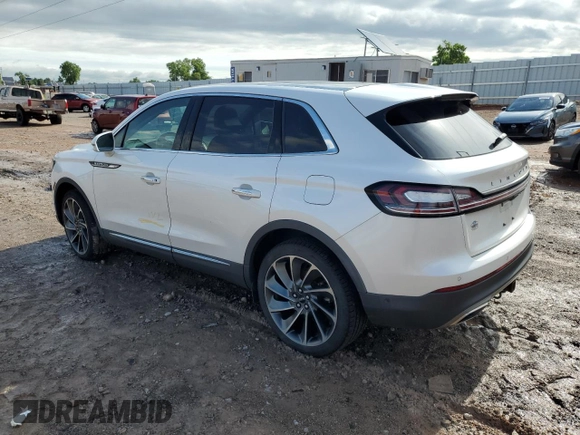 2019 Lincoln Nautilus Reserve z VIN 2LMPJ8L95KBL10165, wystawiony jako Copart lot #57593195 z przebiegiem 88 303 mil mil oraz Szkoda całkowita • Salvage title. Historia ofert i sprzedaży dostępna na DreamBid. Obrazek 2.