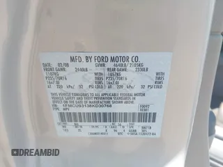 2008 Ford Escape XLT с VIN 1FMCU93138KD30768, выставлен на аукционе IAAI как лот 42464734 с пробегом 120 218 миль миль и . История ставок и продаж доступна на DreamBid. Изображение 9.