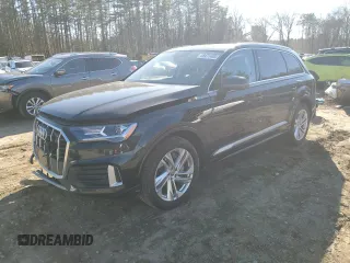 2020 Audi Q7 Premium Plus with VIN WA1LJAF70LD012239, listed as a Copart auction lot 48471485 with 70,916 mi miles and Salvage title. Bid and sale history available at DreamBid. Image 1.