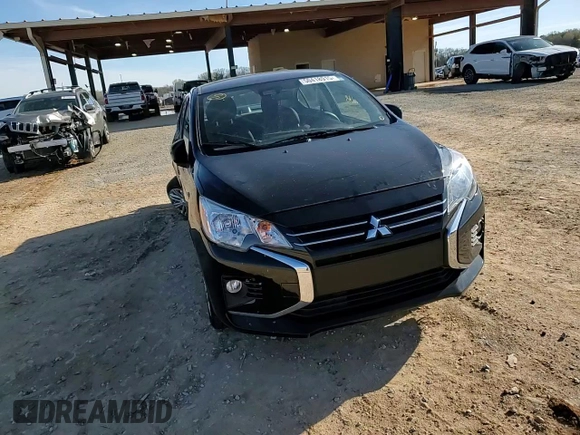 2023 Mitsubishi Mirage ES z VIN ML32FUFJ9PHF02053, wystawiony jako Copart lot #50418915 z przebiegiem 22 613 mil mil oraz Szkoda całkowita • Salvage title. Historia ofert i sprzedaży dostępna na DreamBid. Obrazek 14.