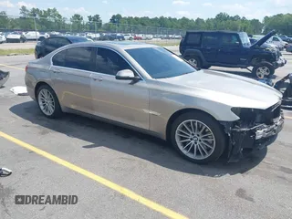 2014 BMW 7 Series 750i xDrive with VIN WBAYB6C58ED224881, listed as a IAAI auction lot 42607725 with 110,203 mi miles and . Bid and sale history available at DreamBid. Image 1.