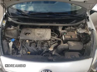 2017 Kia Rio EX with VIN KNADN4A38H6028265, listed as a Copart auction lot 74150254 with 164,584 mi miles and Salvage Title. Bid and sale history available at carsss.com. Image 11.