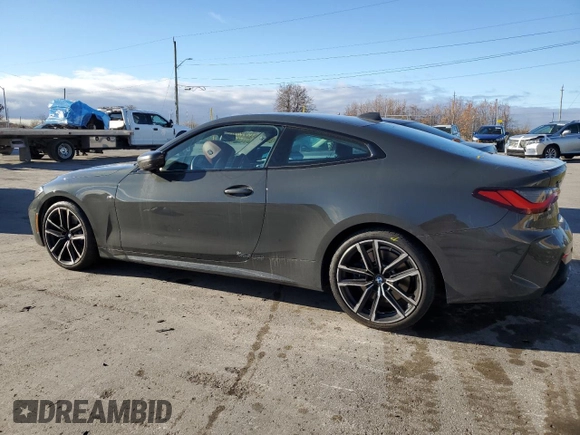 2021 BMW 4 Series M440i xDrive with VIN WBA13AR06MCF67158, listed as a Copart auction lot 79832504 with 65,772 mi miles and Clean Title. Bid and sale history available at DreamBid. Image 2.