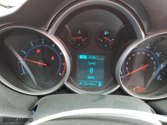 2013 Chevrolet Cruze 1LT with VIN 1G1PC5SBXD7219345, listed as a Copart auction lot 50425715 with 156,198 mi miles and Salvage Title. Bid and sale history available at carsss.com. Image 9.