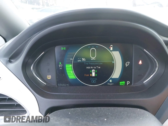 2017 Chevrolet Bolt EV LT with VIN 1G1FW6S03H4184551, listed as a IAAI auction lot 41974694 with 59,446 mi miles. Bid and sale history available at carsss.com. Image 15.