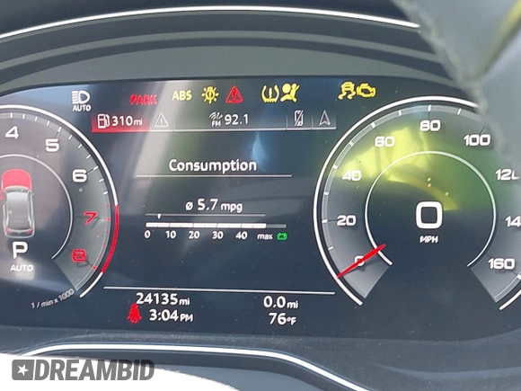 2023 Audi Q5 S line Premium Plus z VIN WA1EAAFY4P2052682, wystawiony jako IAAI lot #42118016 z przebiegiem 24 135 mil mil oraz . Historia ofert i sprzedaży dostępna na DreamBid. Obrazek 7.