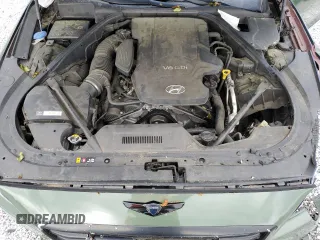 2015 Hyundai Genesis 3.8L with VIN KMHGN4JE0FU034132, listed as a Copart auction lot 56011995 with 206,517 mi miles and Clean Title. Bid and sale history available at DreamBid. Image 11.