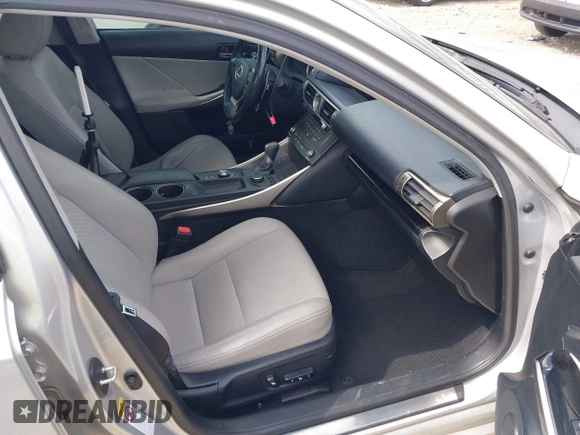 2015 Lexus IS 250 with VIN JTHCF1D22F5028406, listed as a IAAI auction lot 41863978 with 144,451 mi miles and . Bid and sale history available at DreamBid. Image 5.