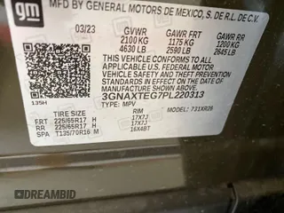 2023 Chevrolet Equinox LT with VIN 3GNAXTEG7PL220313, listed as a IAAI auction lot 42788987 with 16,367 mi miles and . Bid and sale history available at DreamBid. Image 1.
