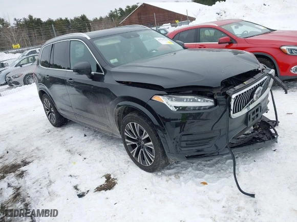 2020 Volvo XC90 Momentum with VIN YV4A22PK2L1618904, listed as a IAAI auction lot 41561566 with 59,940 mi miles. Bid and sale history available at carsss.com. Image 1.