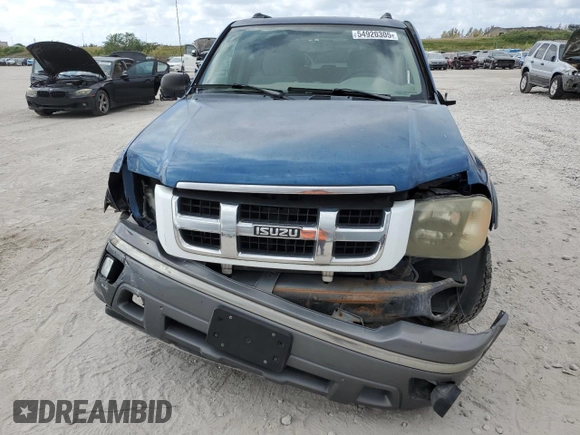 2006 Isuzu Ascender S z VIN 4NUDS13S062700570, wystawiony jako Copart lot #54920305 z przebiegiem 158 263 mil mil oraz Szkoda całkowita • Salvage title. Historia ofert i sprzedaży dostępna na DreamBid. Obrazek 5.