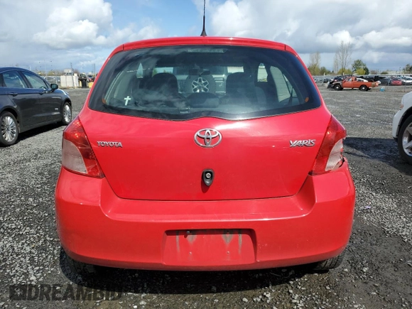2007 Toyota Yaris with VIN JTDJT923275079885, listed as a Copart auction lot 50849725 with 234,634 mi miles and Salvage Title. Bid and sale history available at carsss.com. Image 6.