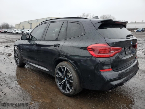 2020 BMW X3 M Competition with VIN 5YMTS0C00L9B16909, listed as a Copart auction lot 44322144 with 31,733 mi miles. Bid and sale history available at carsss.com. Image 2.