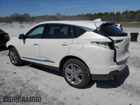 2020 Acura RDX w/Advance Pkg with VIN 5J8TC2H79LL018048, listed as a Copart auction lot 46690874 with 44,284 mi miles. Bid and sale history available at carsss.com. Image 2.