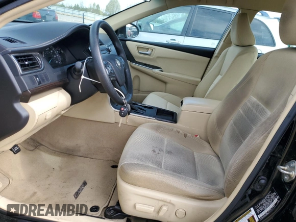 2015 Toyota Camry XLE with VIN 4T4BF1FK2FR446837, listed as a Copart auction lot 53964675 with 81,025 mi miles and Salvage Title. Bid and sale history available at DreamBid. Image 7.