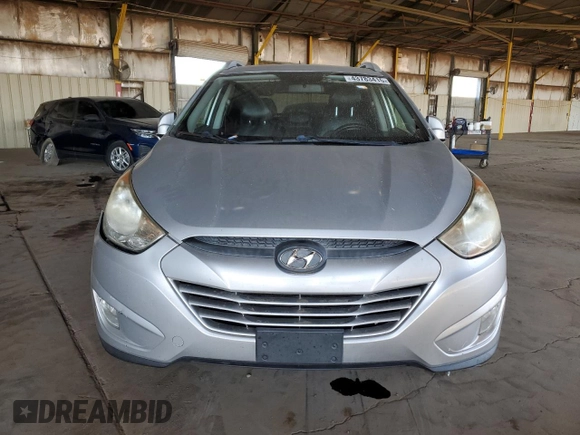 2013 Hyundai Tucson GLS with VIN KM8JU3AC9DU656873, listed as a Copart auction lot 43783415 with 143,513 mi miles and Salvage Title. Bid and sale history available at carsss.com. Image 5.