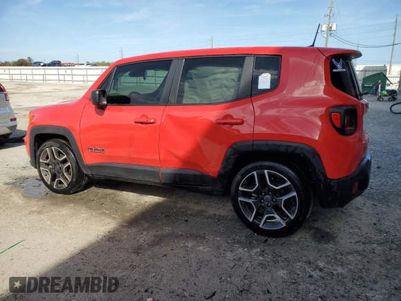 2021 Jeep Renegade Jeepster with VIN ZACNJCAB2MPM71178, listed as a Copart auction lot 47552355 with 18,210 mi miles and Salvage title. Bid and sale history available at DreamBid. Image 2.