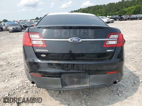 2014 Ford Police Interceptor with VIN 1FAHP2MK0EG131679, listed as a Copart auction lot 53848965 with 163,894 mi miles and Salvage title. Bid and sale history available at DreamBid. Image 6.
