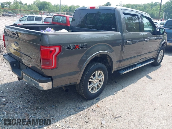 2016 Ford F-150 XLT with VIN 1FTEW1EG4GKD18198, listed as a IAAI auction lot 42436247 with 122,674 mi miles and . Bid and sale history available at DreamBid. Image 4.