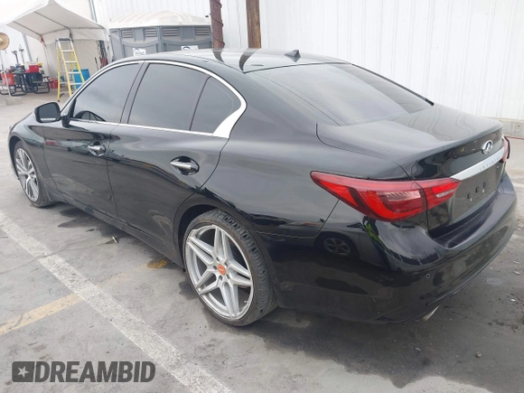 2022 Infiniti Q50 3.0t SENSORY with VIN JN1EV7CP9NM310580, listed as a IAAI auction lot 41891329 with 31,325 mi miles. Bid and sale history available at carsss.com. Image 3.