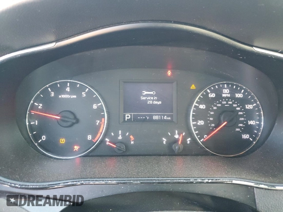 2016 Kia Cadenza Premium with VIN KNALN4D73G5220806, listed as a Copart auction lot 80949724 with 88,114 mi miles and Salvage Title. Bid and sale history available at carsss.com. Image 9.