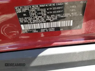 2023 Toyota RAV4 XLE with VIN 2T3W1RFV4PW267940, listed as a Copart auction lot 61827935 with 63,356 mi miles and Salvage title. Bid and sale history available at DreamBid. Image 14.