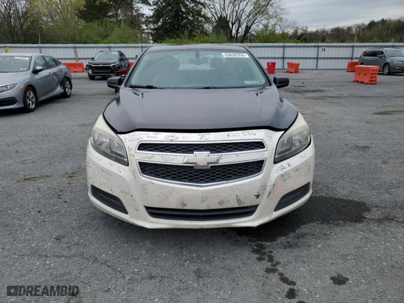 2013 Chevrolet Malibu LS with VIN 1G11B5SAXDF166362, listed as a Copart auction lot 53632555 with 161,180 mi miles and Salvage Title. Bid and sale history available at carsss.com. Image 5.
