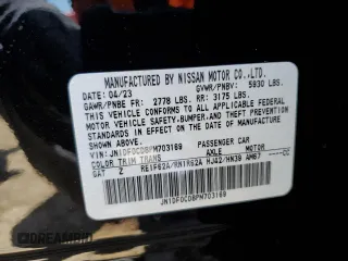 2023 Nissan ARIYA Platinum+ z VIN JN1DF0CD8PM703169, wystawiony jako Copart lot #63199963 z przebiegiem 14 mil mil oraz . Historia ofert i sprzedaży dostępna na DreamBid. Obrazek 12.