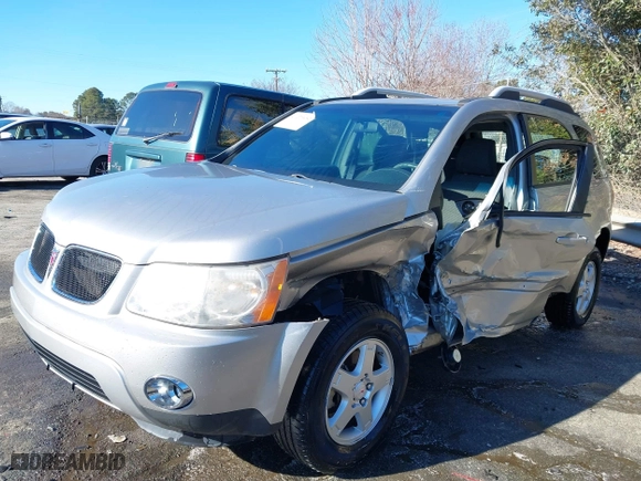 2008 Pontiac Torrent with VIN 2CKDL33F986069100, listed as a IAAI auction lot 41223452 with 143,065 mi miles. Bid and sale history available at carsss.com. Image 17.