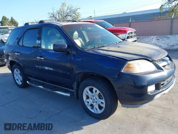 2004 Acura MDX Touring Pkg RES w/Nav with VIN 2HNYD18904H520310, listed as a IAAI auction lot 41959782 with 61,860 mi miles. Bid and sale history available at carsss.com. Image 1.