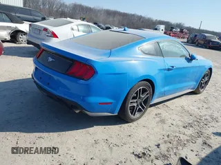 2022 Ford Mustang EcoBoost with VIN 1FA6P8TH4N5130370, listed as a IAAI auction lot 41775620 with 34,130 mi miles and . Bid and sale history available at DreamBid. Image 4.