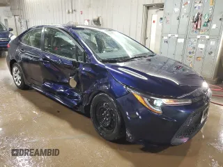 2020 Toyota Corolla LE with VIN JTDEPRAE6LJ065708, listed as a Copart auction lot 51184125 with 18,794 mi miles and Salvage Title. Bid and sale history available at carsss.com. Image 4.